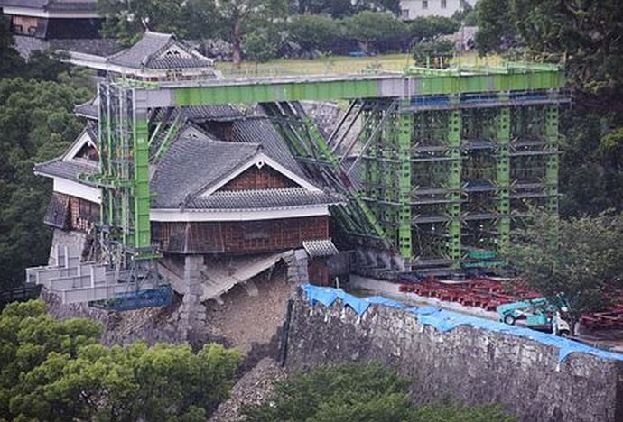 「熊本城　工事」の画像検索結果