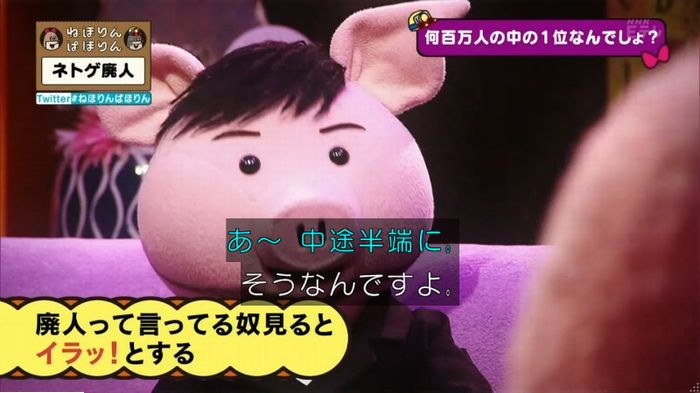 ねほりんネトゲ廃人のキャプ187