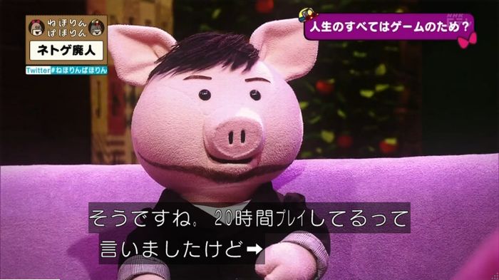 ねほりんネトゲ廃人のキャプ137