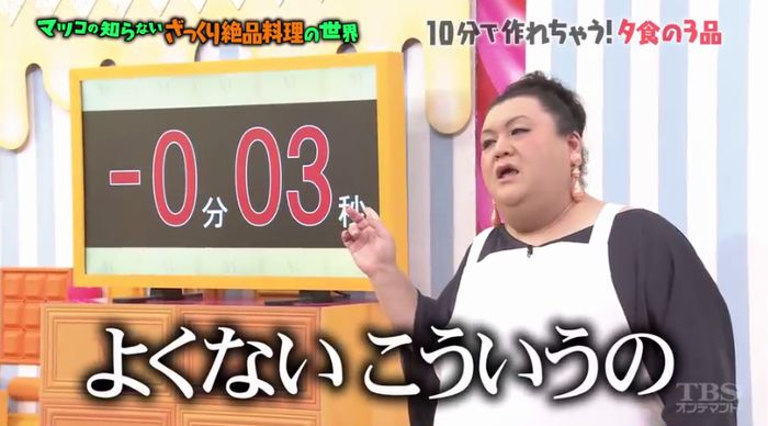 マツコの知らない世界のキャプ51