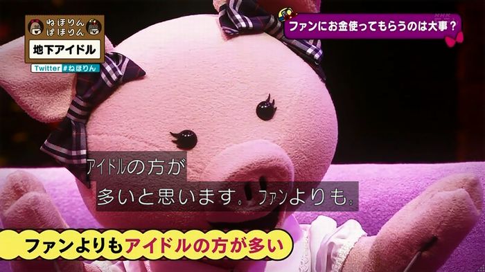 ねほりん 地下アイドル回のキャプ354