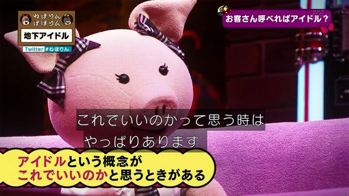 ねほりん 地下アイドル回のキャプ257