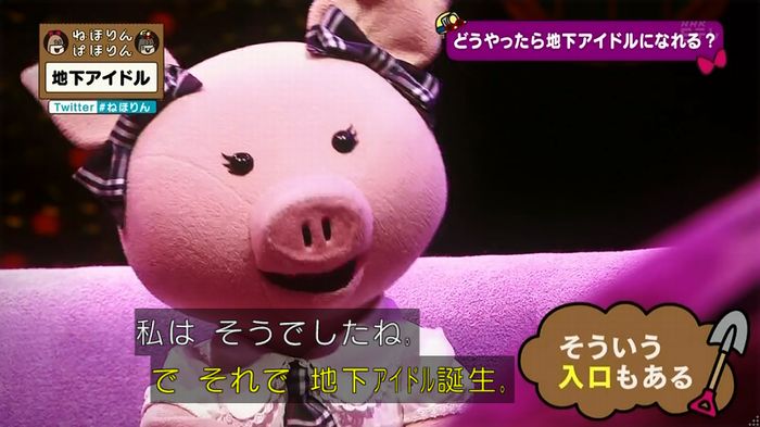 ねほりん 地下アイドル回のキャプ194