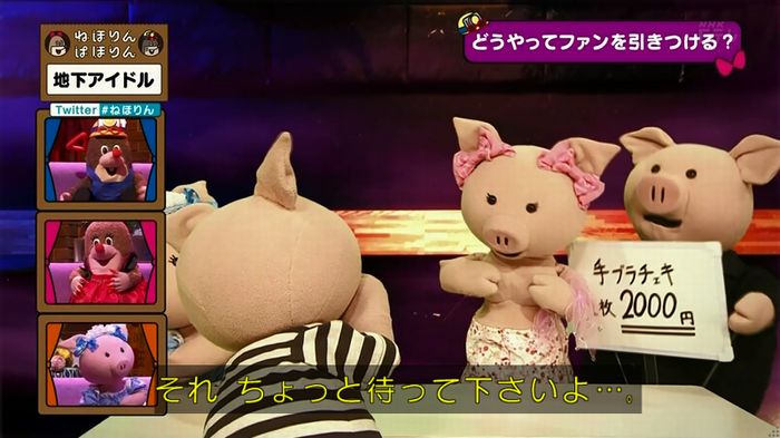 ねほりん 地下アイドル回のキャプ501
