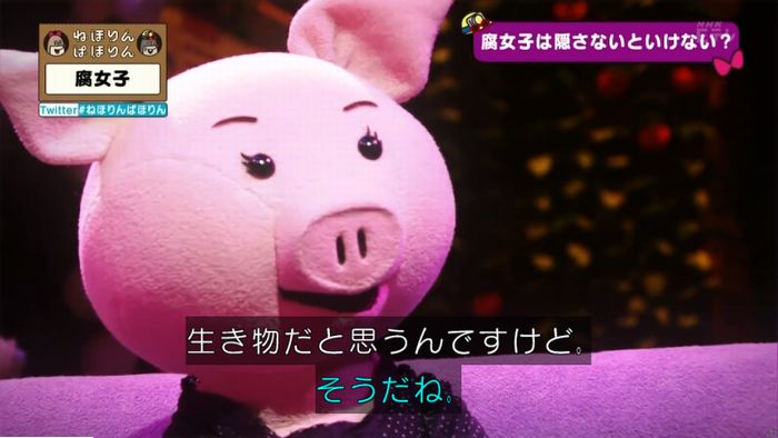 ねほりん腐女子回のキャプ300