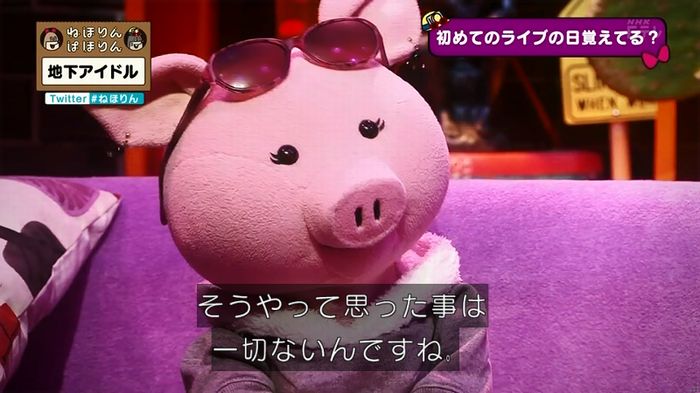 ねほりん 地下アイドル回のキャプ337