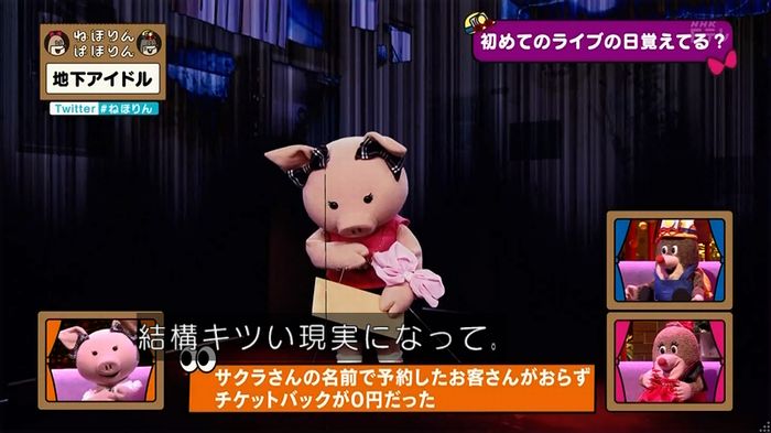 ねほりん 地下アイドル回のキャプ324