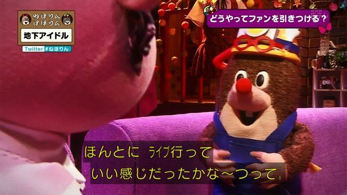 ねほりん 地下アイドル回のキャプ452