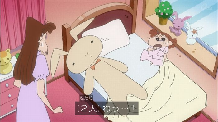 クレしん殴られウサギ回のキャプ84