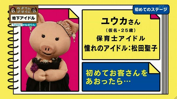ねほりん 地下アイドル回のキャプ288