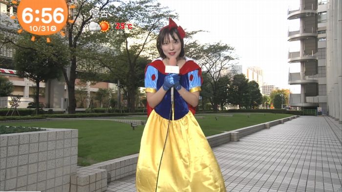 めざましハロウィンコスプレのキャプ8