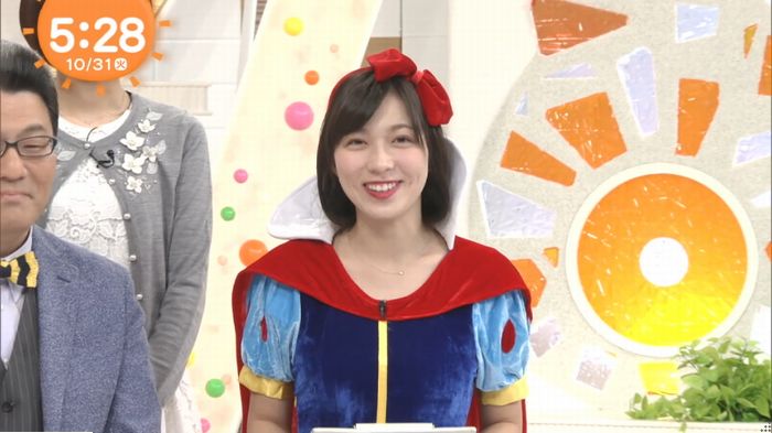 めざましハロウィンコスプレのキャプ2