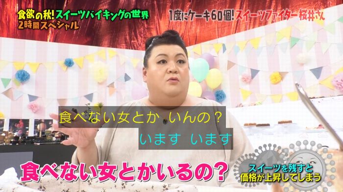 マツコの知らない世界のキャプ5