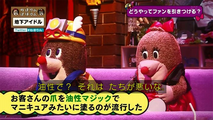 ねほりん 地下アイドル回のキャプ482