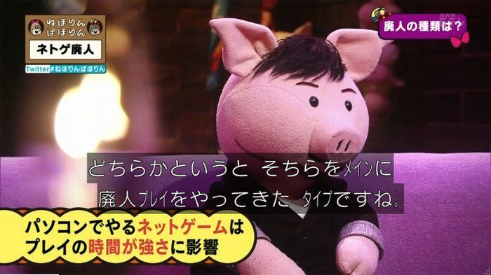 ねほりんネトゲ廃人のキャプ53