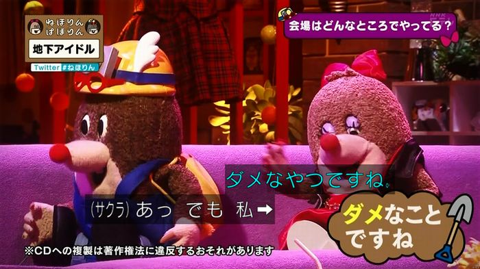 ねほりん 地下アイドル回のキャプ88