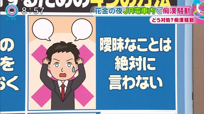 とくダネ! 平井駅痴漢のキャプ63