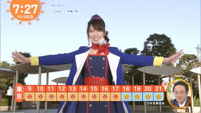 めざましハロウィンコスプレ2のキャプ33