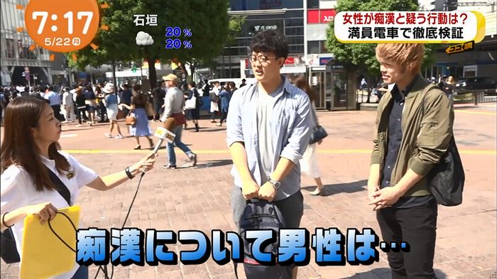 めざましTV 痴漢のキャプ24