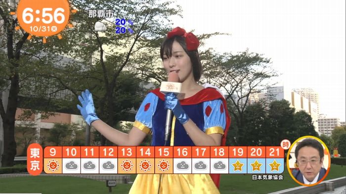 めざましハロウィンコスプレのキャプ4