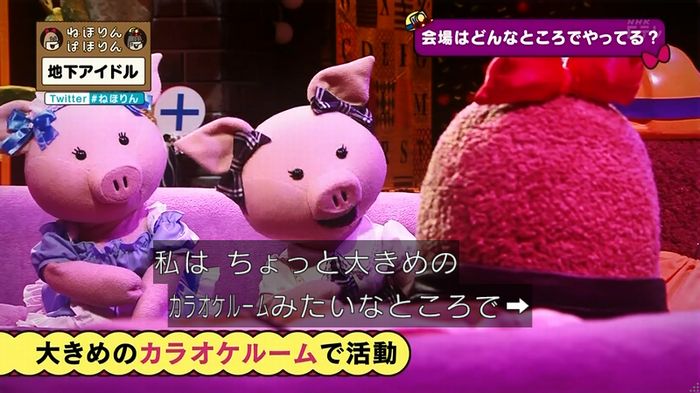 ねほりん 地下アイドル回のキャプ70