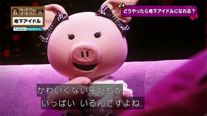 ねほりん 地下アイドル回のキャプ187