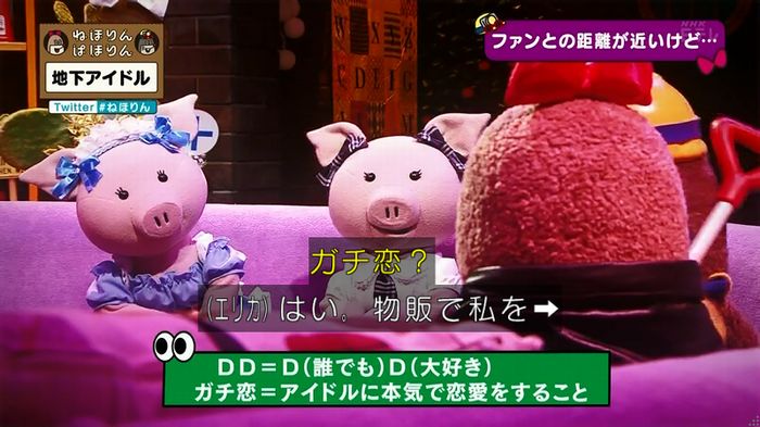 ねほりん 地下アイドル後編のキャプ110