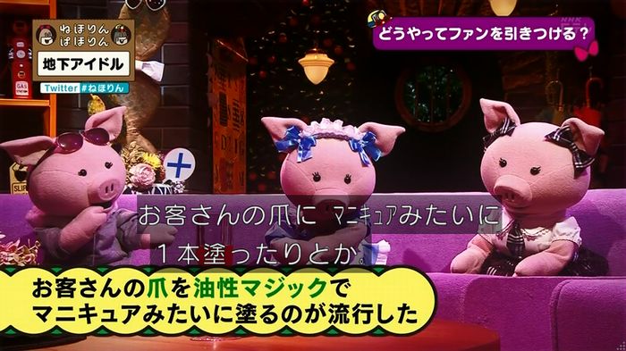 ねほりん 地下アイドル回のキャプ481