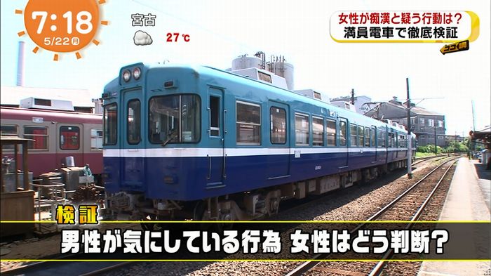 めざましTV 痴漢のキャプ37