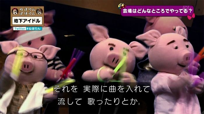 ねほりん 地下アイドル回のキャプ74