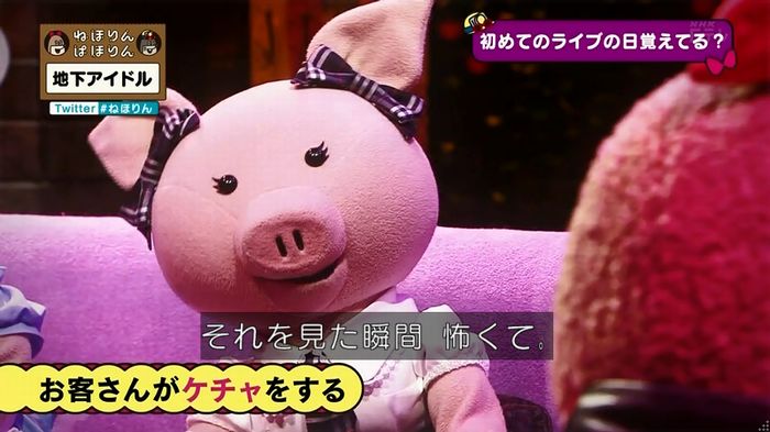 ねほりん 地下アイドル回のキャプ311