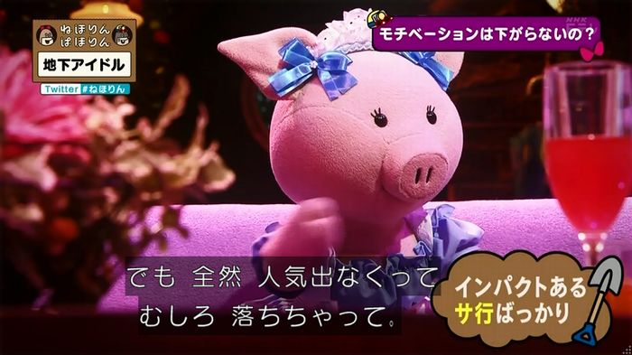 ねほりん 地下アイドル回のキャプ538