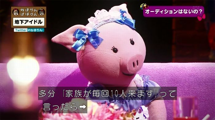 ねほりん 地下アイドル回のキャプ230