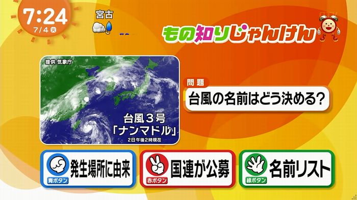 めざましじゃんけんのキャプ3