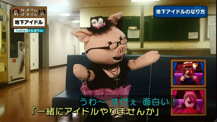 ねほりん 地下アイドル回のキャプ214