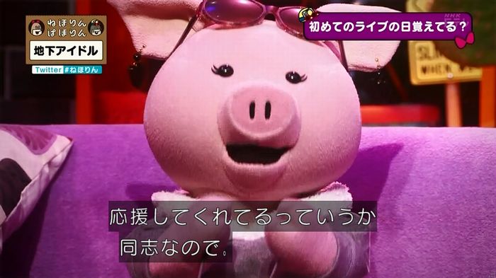ねほりん 地下アイドル回のキャプ338