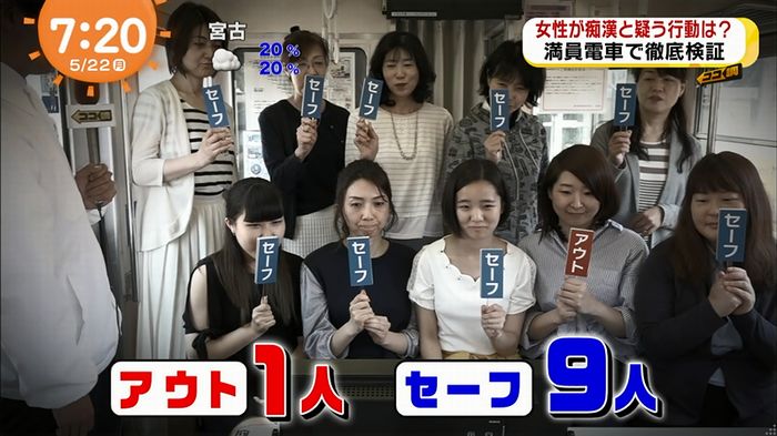 めざましTV 痴漢のキャプ62