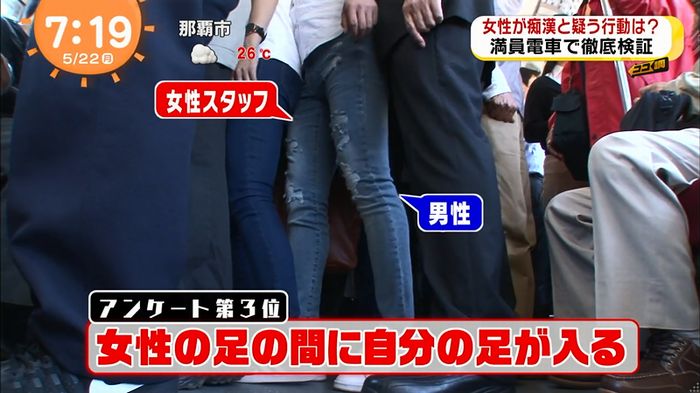 めざましTV 痴漢のキャプ43