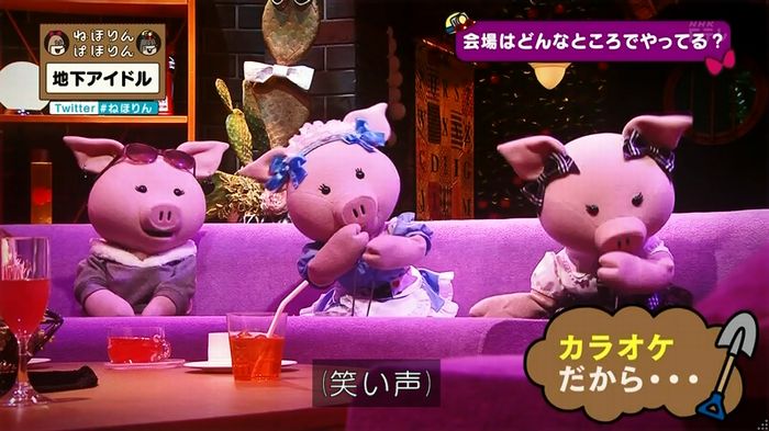 ねほりん 地下アイドル回のキャプ84