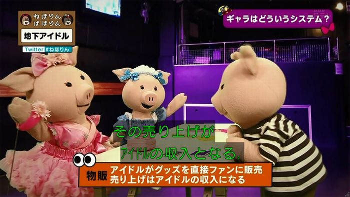 ねほりん 地下アイドル回のキャプ184