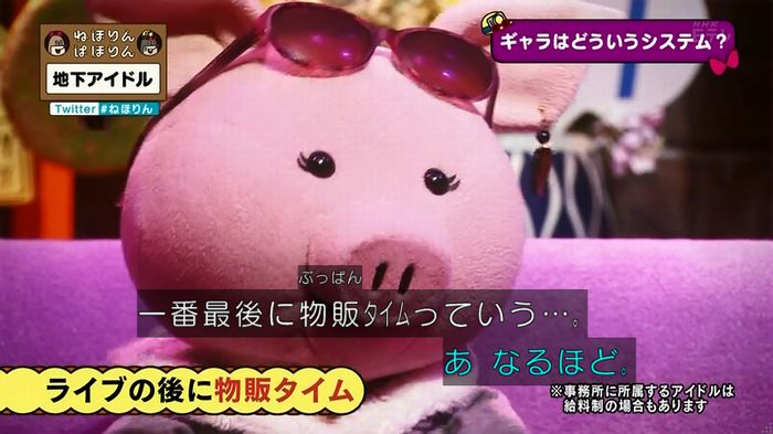 ねほりん 地下アイドル回のキャプ179