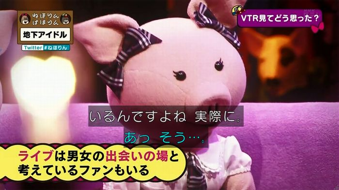 ねほりん 地下アイドル後編のキャプ73