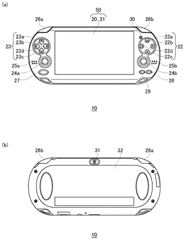 新型psvita Pch 3000 来るか Sceが スティック押し込み L3 R3 の特許を出願 あとはl2 R2を付けたら完璧やな ゲームかなー