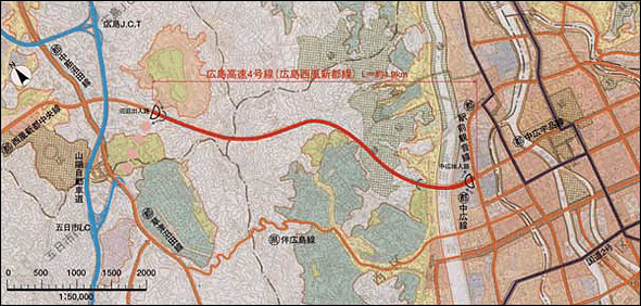 広島の都市交通 広島高速４号線延伸について 封入体筋炎患者闘病記